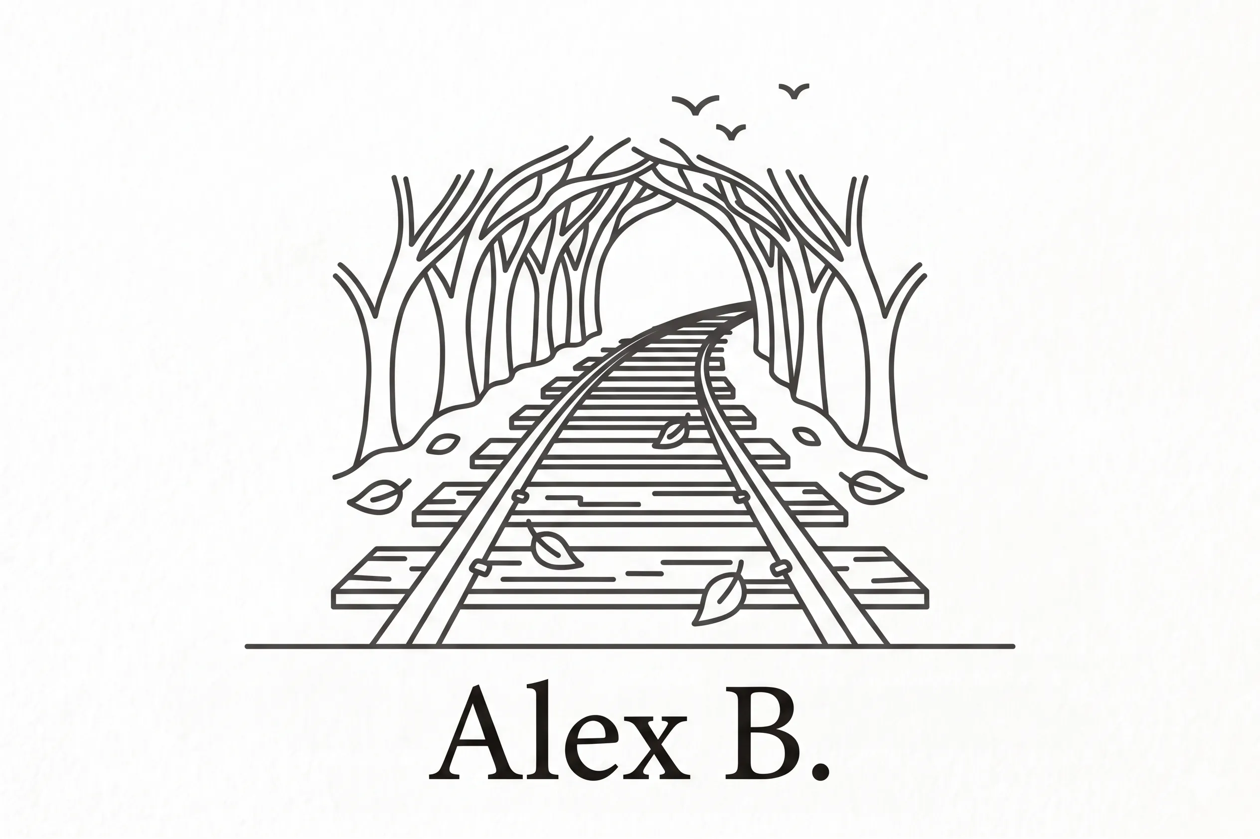 Alex B. Logo